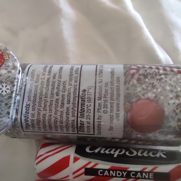 2 Candy Cane chap stick stocking stuffers - Picture 4 of 5
